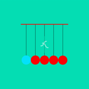 Swing color Lottie JSON animation
